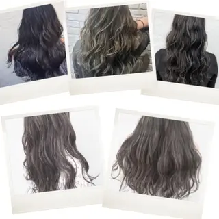 セミロング カラー ケアに特化したサロン shinzaのヘアスタイル