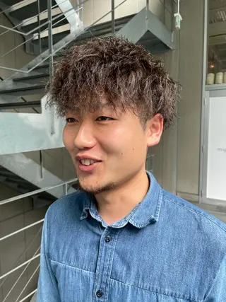 メンズ 栄　mighty by H所属・不破一輝/栄/矢場町 ボブ/レイヤー/艶髪のヘアスタイル