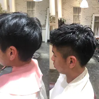 メンズ 北生駒☆カットが得意 鎌田フミヤのヘアスタイル
