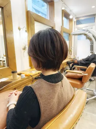 ショート newline銀座所属・👑銀座ショート/ 絶壁補正/金子涼👑のヘアスタイル