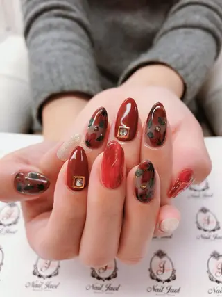 セミロング nail jaol池袋店所属・ネイルJaol 池袋のネイルデザイン