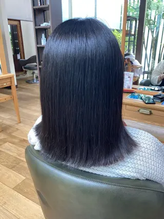 ミディアム 長谷川 朋樹のヘアスタイル