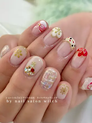 ネイル ショートネイル専門店　nail salon witch所属・縮 彩理のネイルデザイン