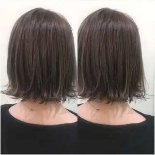 ミディアム カラー 代表🎀 ふわモテ愛 され髪🩷yumiのヘアスタイル