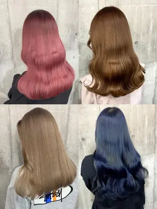 セミロング カラー SHURI❤️‍🔥 中/韓mix ♡のヘアスタイル