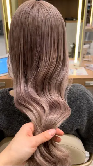 ロング 🩵カラーリスト🩵 竹村 茉姫のヘアスタイル