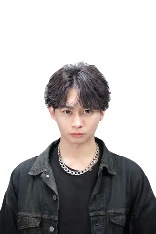 ショート パーマ メンズ 【メンズサロン】 BLUCK 横浜のヘアスタイル