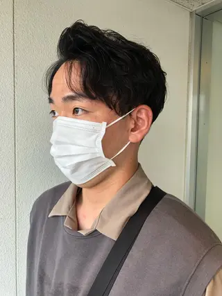 パーマ メンズ 中本 日葵梨のヘアスタイル