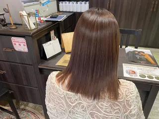 セミロング 韓国ボブ👩🇰🇷 小野絢未のヘアスタイル