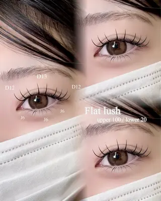 マツエク・マツパ RUNON 🎀 大阪福島 SeneLのマツエク・マツパデザイン