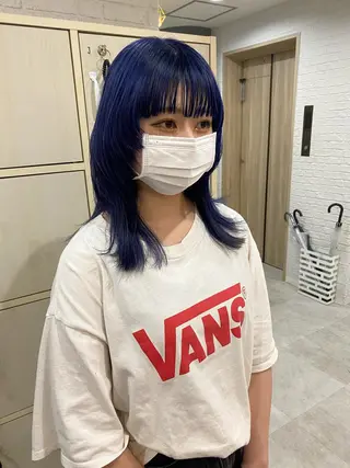 ミディアム Rubik's茶屋町 MARINのヘアスタイル