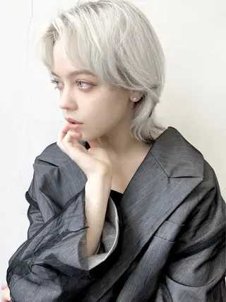 ミディアム カラー HARU//原宿🤍 リピート率NO.1のヘアスタイル