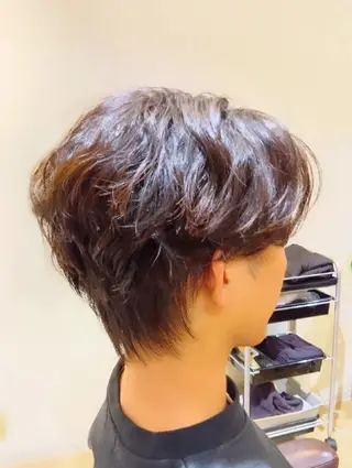 ショート パーマ 小林暢🌟Orque 髪質改善サロン🌙のヘアスタイル