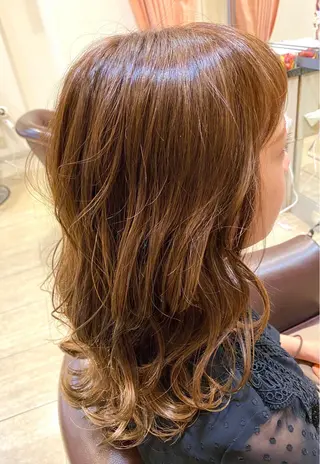 セミロング ヘアアレンジ アンプヘアー  西京極店所属・unpeuhair/ 宮岡　光希のその他イメージ