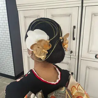 セミロング ヘアアレンジ Hair Labo ASH所属・Hair Labo ASH  あみん♡のヘアスタイル