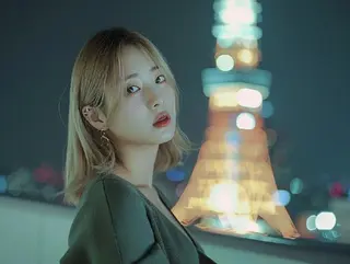 カラー 束感まつぱ🥑🤍 NATUKI🤍のマツエク・マツパデザイン