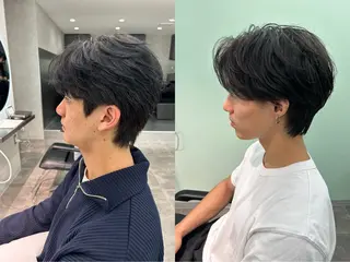パーマ 【メンズ韓国ヘア 千葉駅/カルマパーマのヘアスタイル