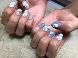 ネイル Yakko pas á pasのネイルデザイン