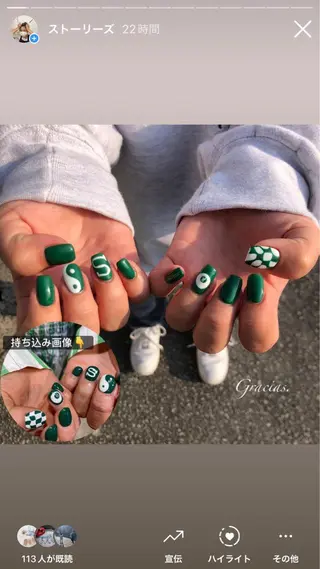 ネイル Gracias. rieのネイルデザイン