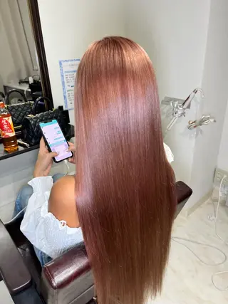 ロング 【Diar】オーナー アキヨシケンタのヘアスタイル