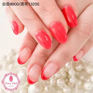 ネイル 💗🪽Tiary Nail🪽💗のネイルデザイン