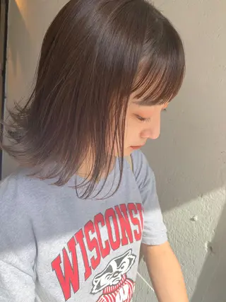 ミディアム カラー Fuuu《フゥ》所属・シノザキ シンゴのヘアスタイル