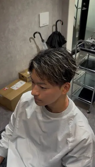 ショート Nozomu/地毛風 ストレート/パーマのヘアスタイル