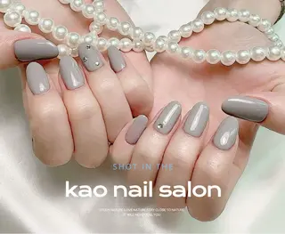 ネイル kao  パラジェル スカルプ/長さだしのネイルデザイン