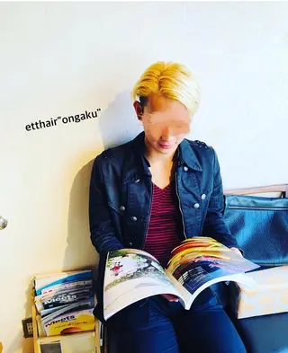 ショート カラー メンズ 公庄　グジョウ 　隆　　タカシのヘアスタイル