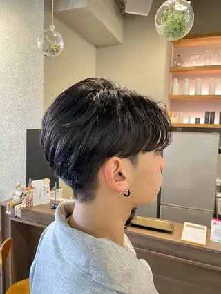 ショート メンズ オオシマ ミユのヘアスタイル