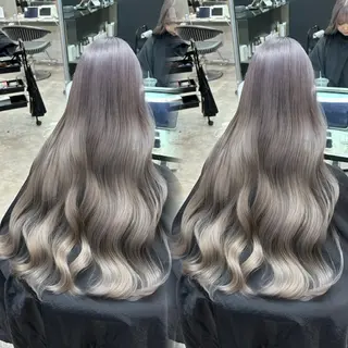 ロング 葉南/顔周りレイヤー /メンズのヘアスタイル