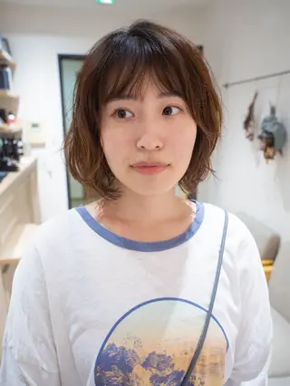 ショート パーマ パーマ特化 フシキサトシのヘアスタイル