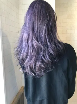 ロング カラー 舘野 太嘉宏のヘアスタイル