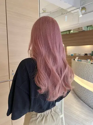 カラー R 横浜【アール】所属・ハイトーン/韓国 ヘア　momo˚✧₊のヘアスタイル