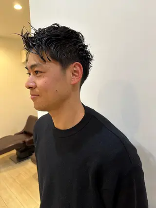 ショート メンズ 奧村 真奈のヘアスタイル