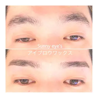 メンズ アイブロウ BEE HOUSE所属・Sunny🌞 サニーと申します🌻のマツエク・マツパデザイン