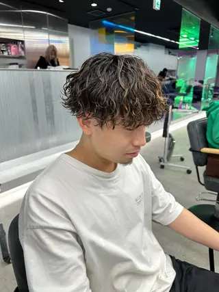 パーマ メンズ 【圧倒的センス】 まる/メンズカラーのヘアスタイル