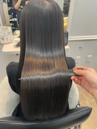 セミロング スタイリスト /仲川葵のヘアスタイル