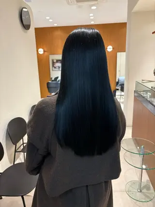 ロング カラー vain所属・カラーモデル/ sakiのヘアスタイル