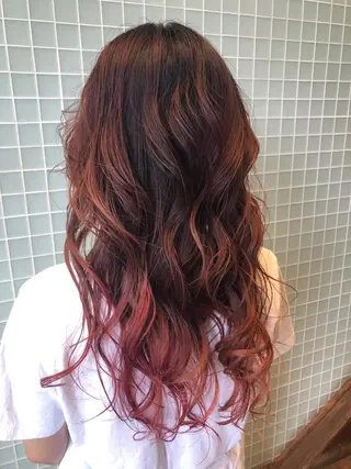 ロング カラー 佐伯 凌太郎のヘアスタイル