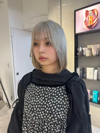 カラー ハイトーン特化 pepe🎀のヘアスタイル