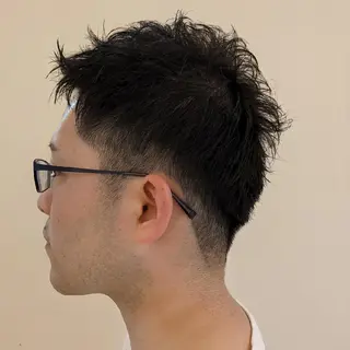 ショート メンズ Russo(ルッソ)所属・こにし/蒲生四丁目 /髪質改善/スパのヘアスタイル