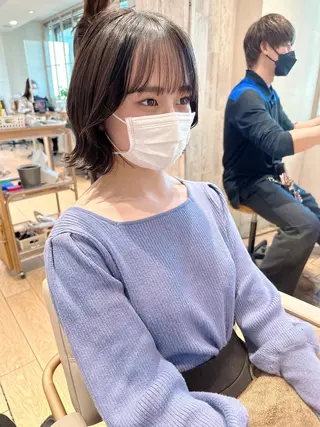 ミディアム 市原 大翼のヘアスタイル