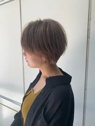 ショート カラー パーマ ヘアアレンジ メンズ キッズ ネイル マツエク・マツパ アイブロウ _WHITE所属・石川直樹 似合わせカット✨のヘアスタイル