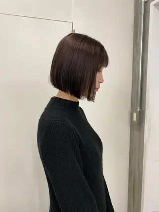 ミディアム カラー yiye 青山所属・無料カットモデル募集 🌱ひょうがのヘアスタイル