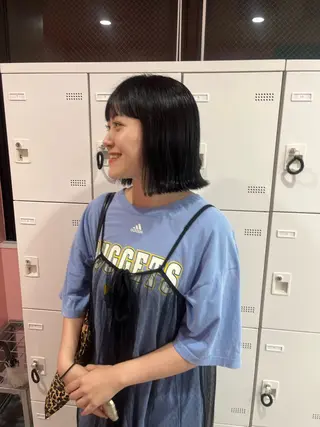 ショート カラー みう/仙台/暖色/ 艶髪/顔周りカット/のヘアスタイル