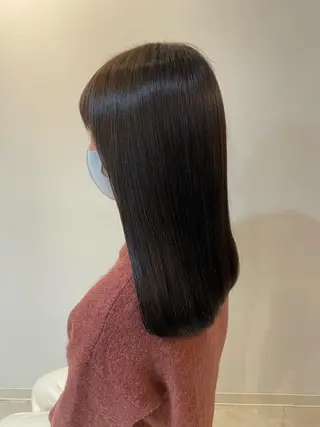 ロング カラー サイトウ アカネのヘアスタイル