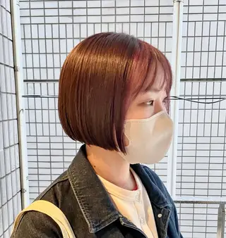 ミディアム カラー ショート/ボブ 🌟齋藤ほのかのヘアスタイル