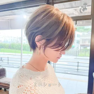 ショート パーマ 奥原 考康のヘアスタイル