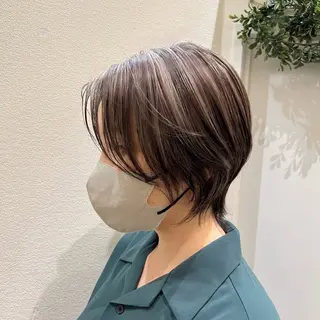 ショート カラー 🚀MOEKA ᵕ̈ ハイトーン💫のヘアスタイル